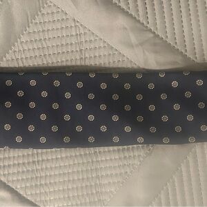 Navy Blue Polka Dot Tie
